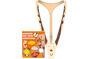 Moon Boat Reindeer Gag Gifts Underwear - Pranks Present for White Elephant Party Exchange