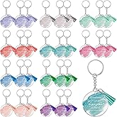 Unittype Coworker Appreciation Keychains Bulk Nurse Appreciation Week Graduation with Tassels Awesome Sign Reminder Keychain for Women Employee Teacher