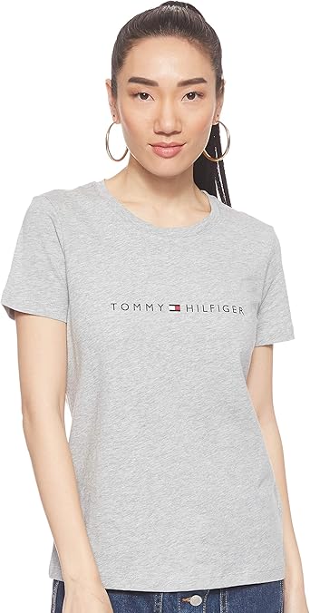 t shirt tommy hilfiger femme logo
