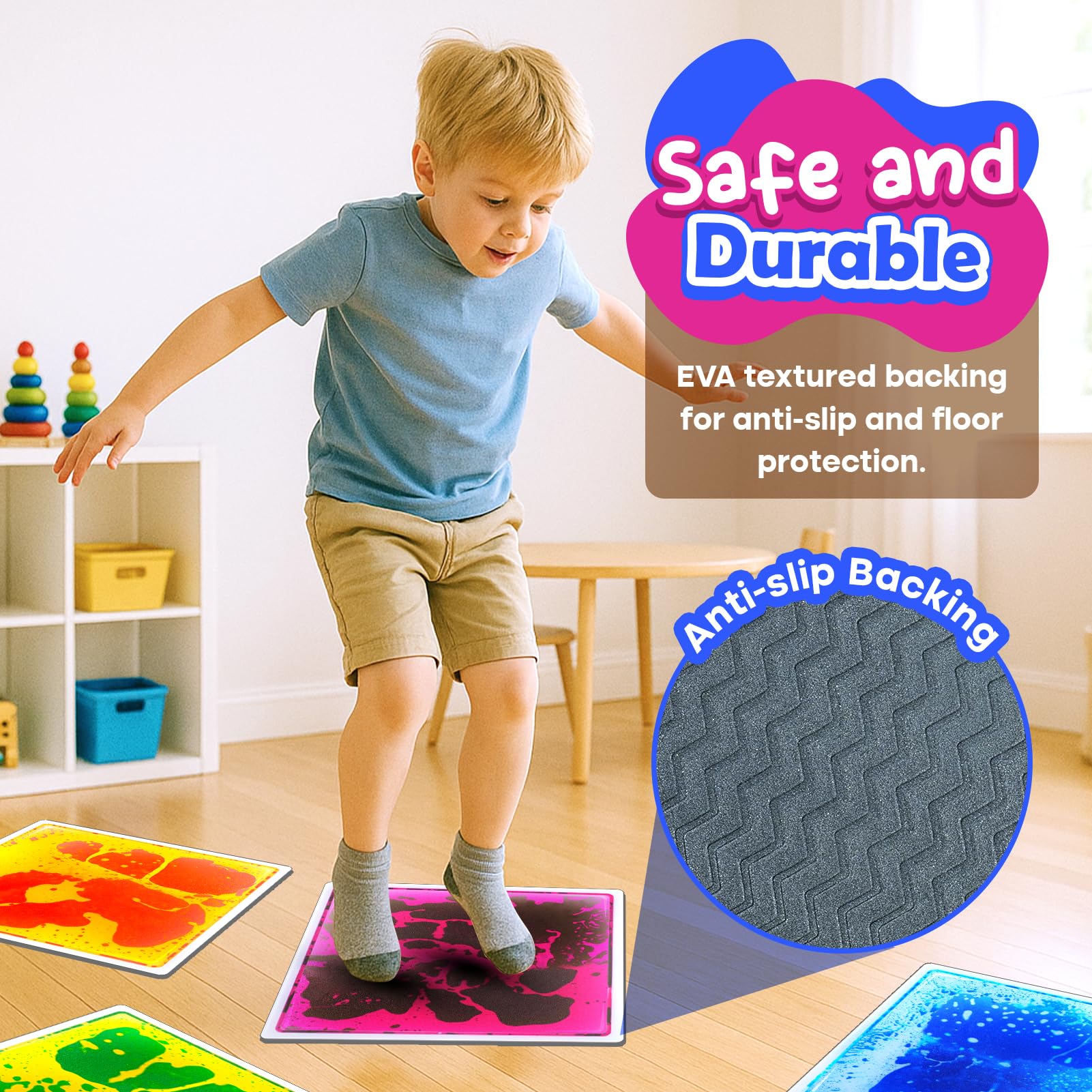 Sensory Floor Tiles for Kids Toddlers: 12