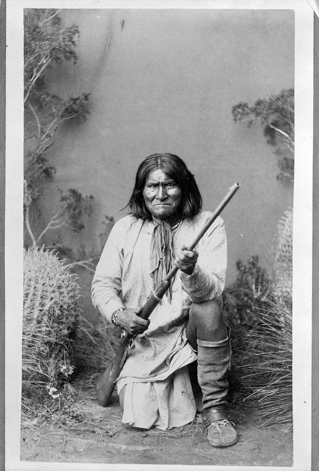Photographs - Geronimo Photograph - Historical Artwork from 1886 - (13