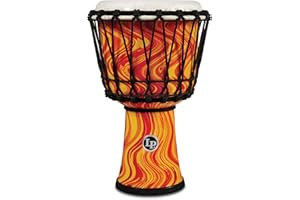 Latin Percussion World Collection Circle Djembe (LP1607OM) Orange