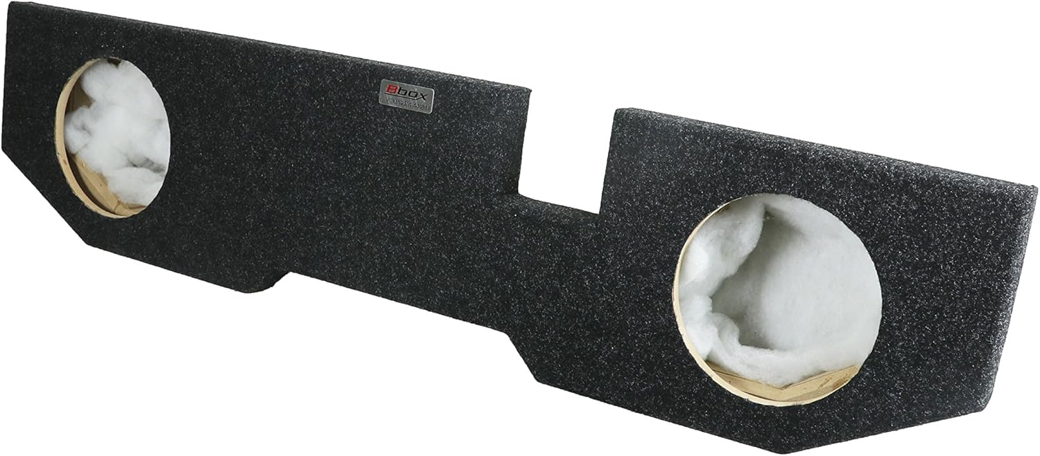 Bbox A202-10CP Dual 10" Sealed Carpeted Subwoofer Enclosure - Fits 2002-2018 Dodge Ram Quad Cab: Car Electronics