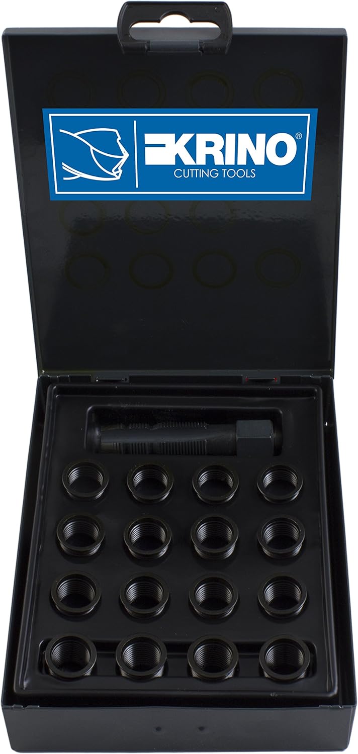 KRINO 10631130 Complete Set Damaged M 16 X 1.25 Thread Repair for Candles Steel