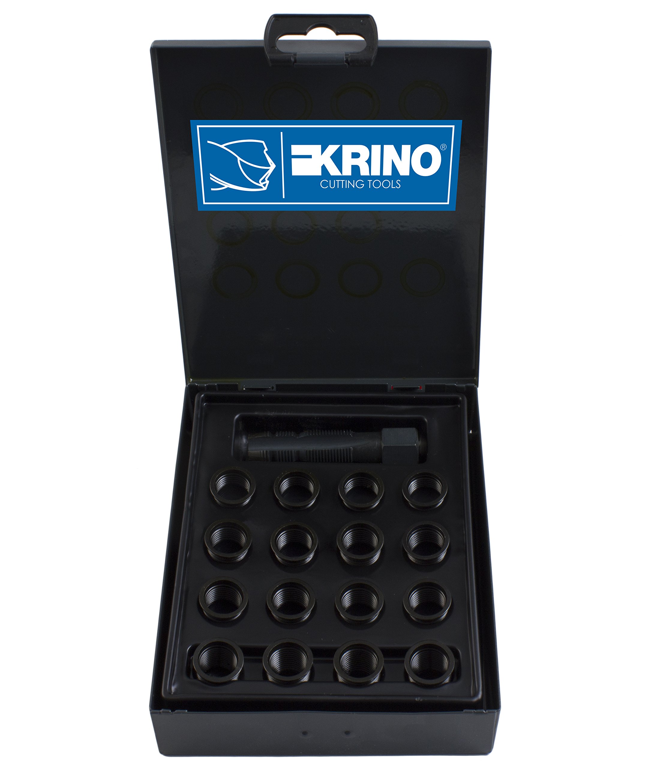 KRINO 10631130 Complete Set Damaged M 16 X 1.25 Thread Repair for Candles, Steel