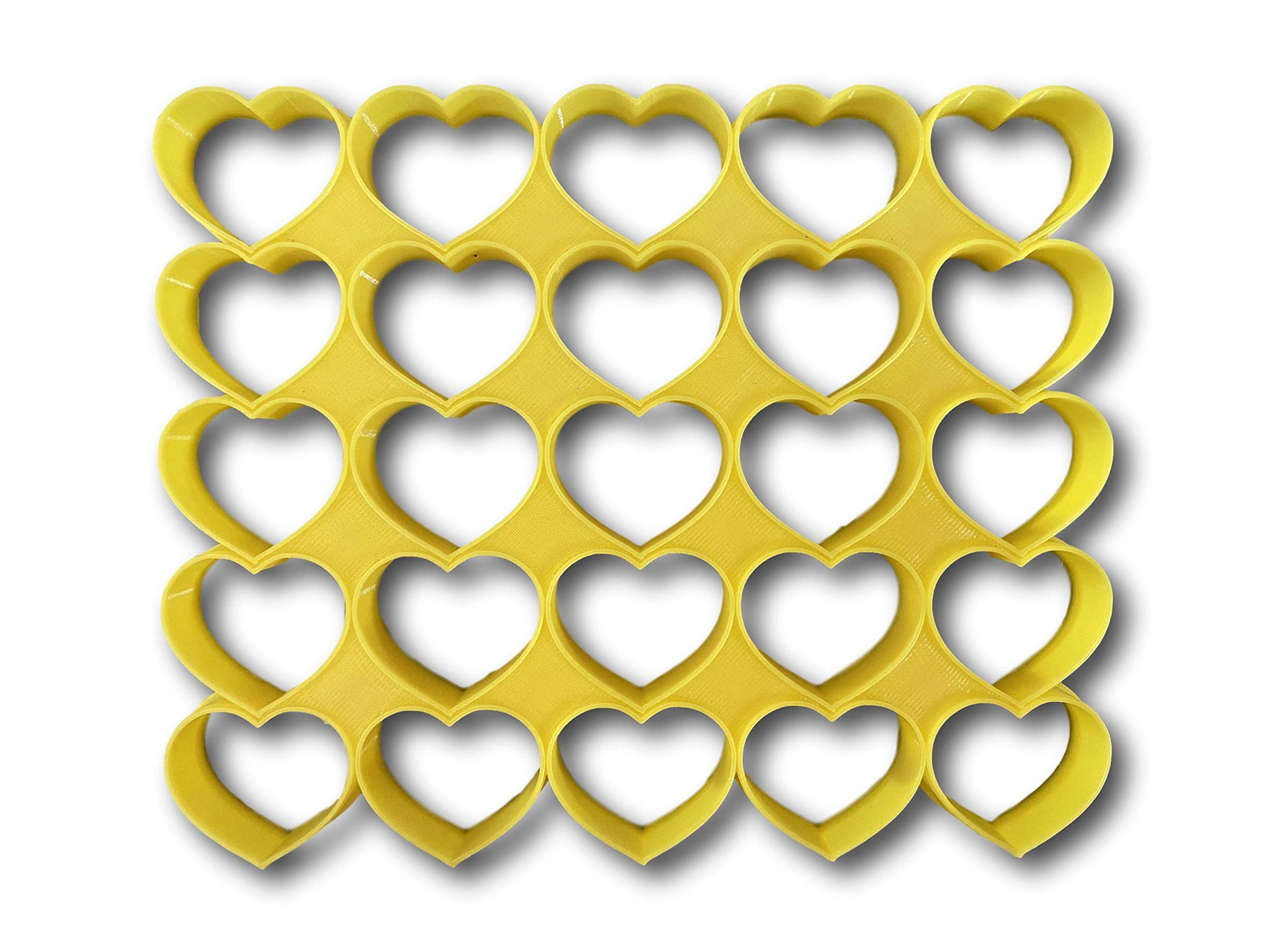 25x1" Heart Shape Multicutter