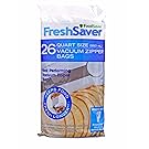 FoodSaver FreshSaver Quart Size Vacuum Zipper Bags, 26 Count