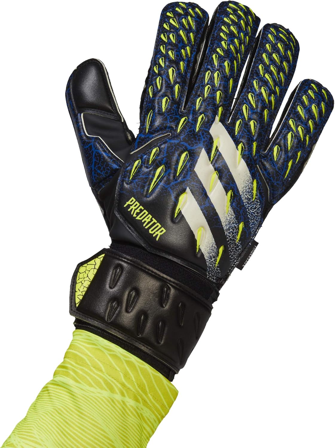 all black adidas goalkeeper gloves
