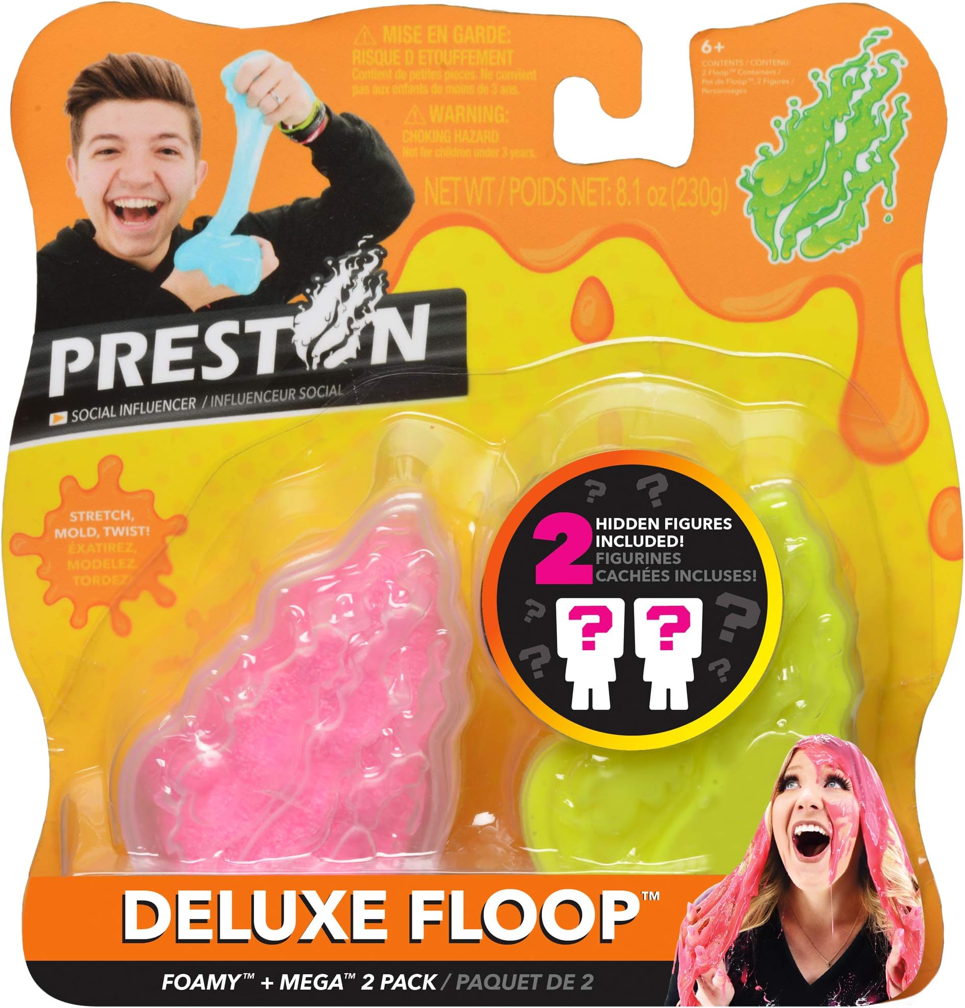 Preston Deluxe Floop Foamy + Mega 2 Pack