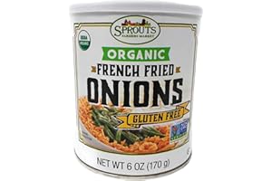 SPROUTS FARMER'S MARKET Free French Fried Onions, 6 Ounce (Pack of 2 (Organic))