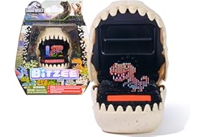 BITZEE, Jurassic World Interactive Dinosaur Toy with 25 Dinosaurs Inside, Reacts to Touch, Pods Connect & Interact, Digital P