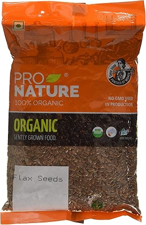 Pro Nature 100% Organic Flax Seeds, 200g