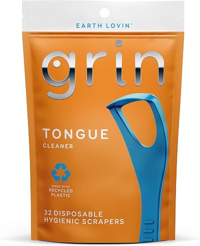 Grin Tongue Cleaner Grin Brand Disposable Hygienic Scraper