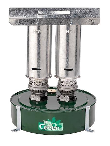 Bio Green Paraffinheizung Warmax-Power 5, schwarz/silber