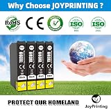 JoyPrinting 603XL Black Ink Cartridges Replacement for Epson 603 XL - 4 Pack view 9