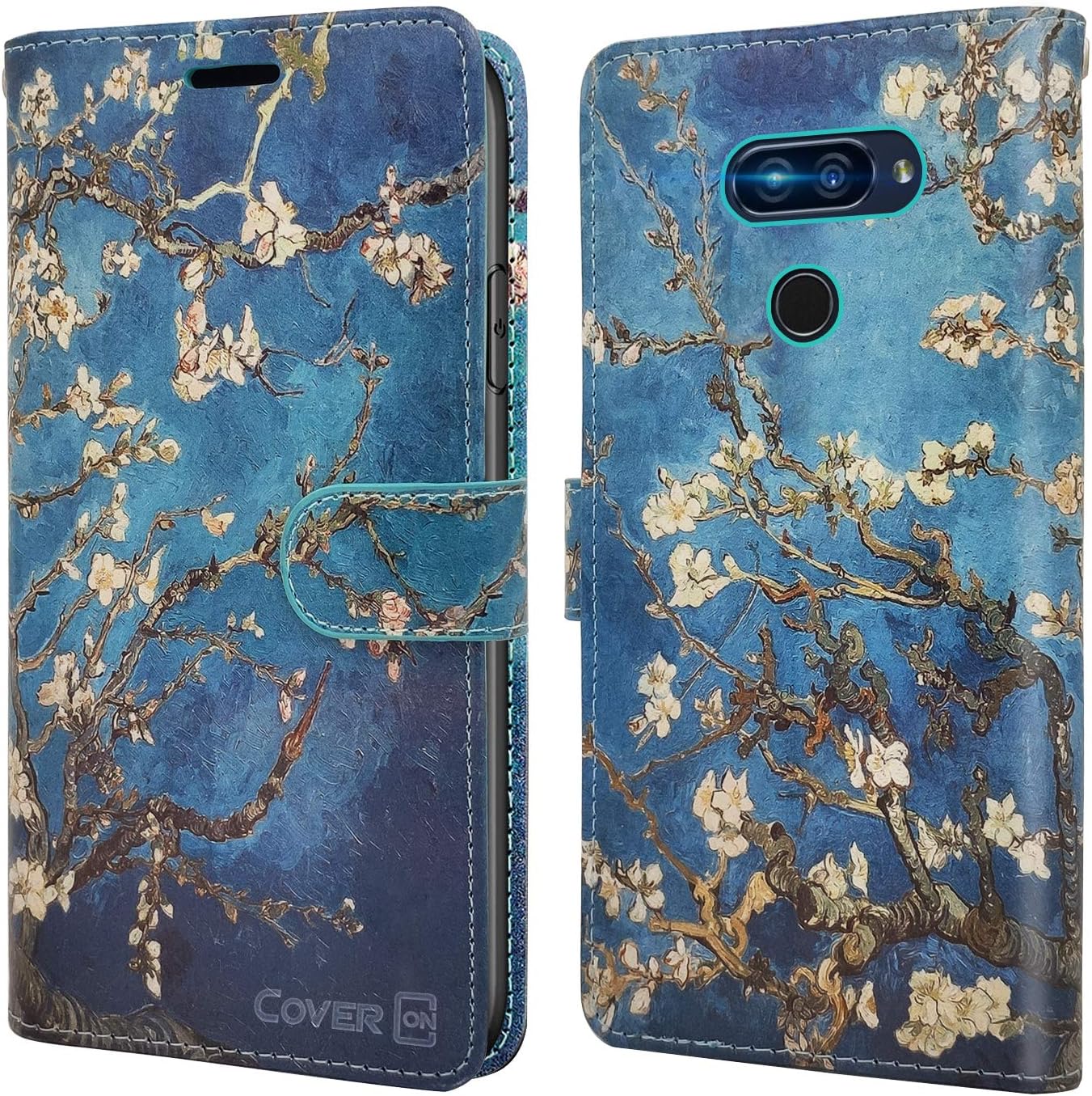 CoverON Wallet Pouch for LG Q70 Case, RFID Blocking Flip