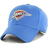 Officially Licensed Oklahoma City Basketball MVP Hat Classic Primary Home Team Logo Adjustable Embroidered OKC Blue Sports Cap
