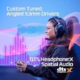 HyperX Cloud III Wireless Gaming Headset 2.4GHz 53mm Drivers 120h Battery view 4