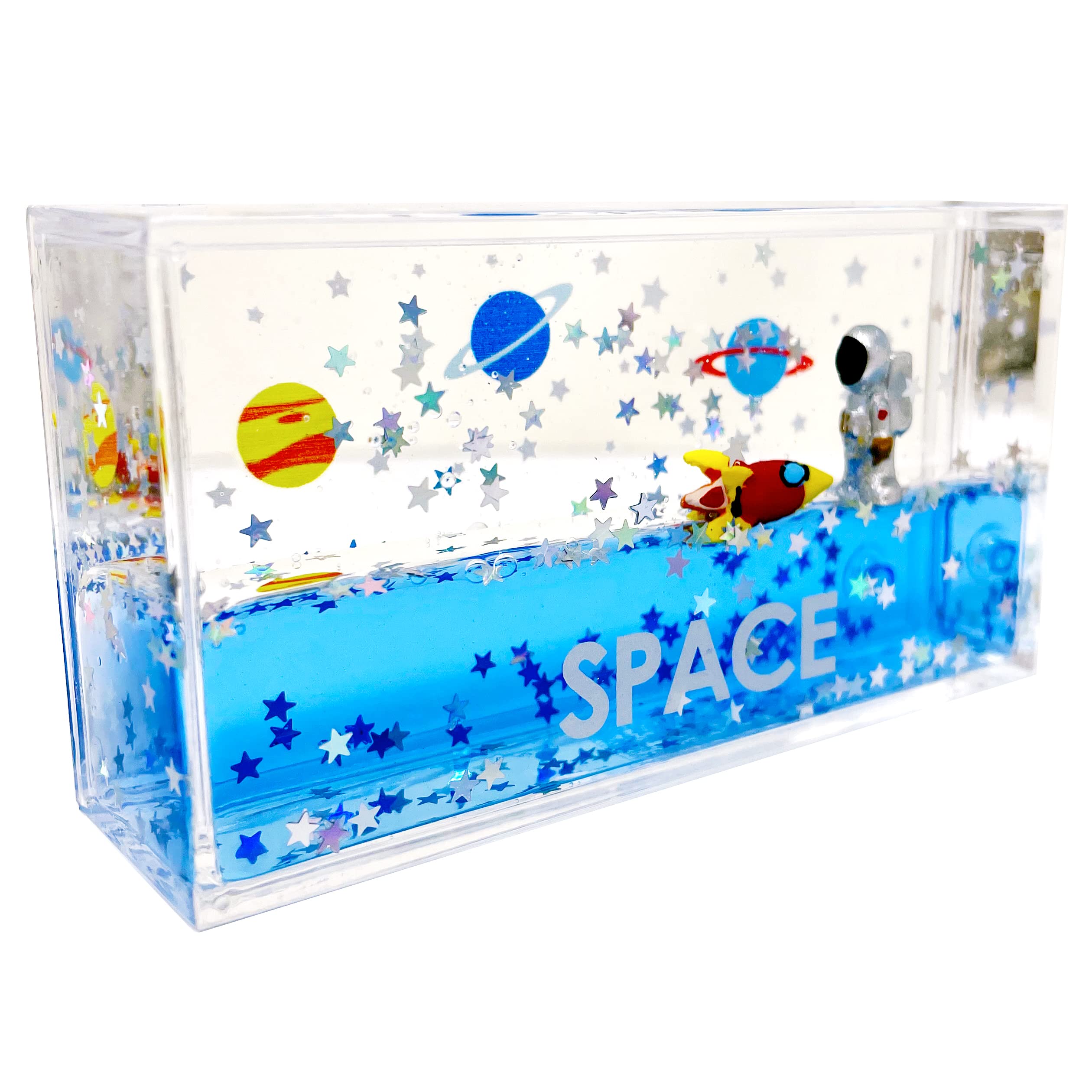 Space Floating Paperweight (Rectangle)