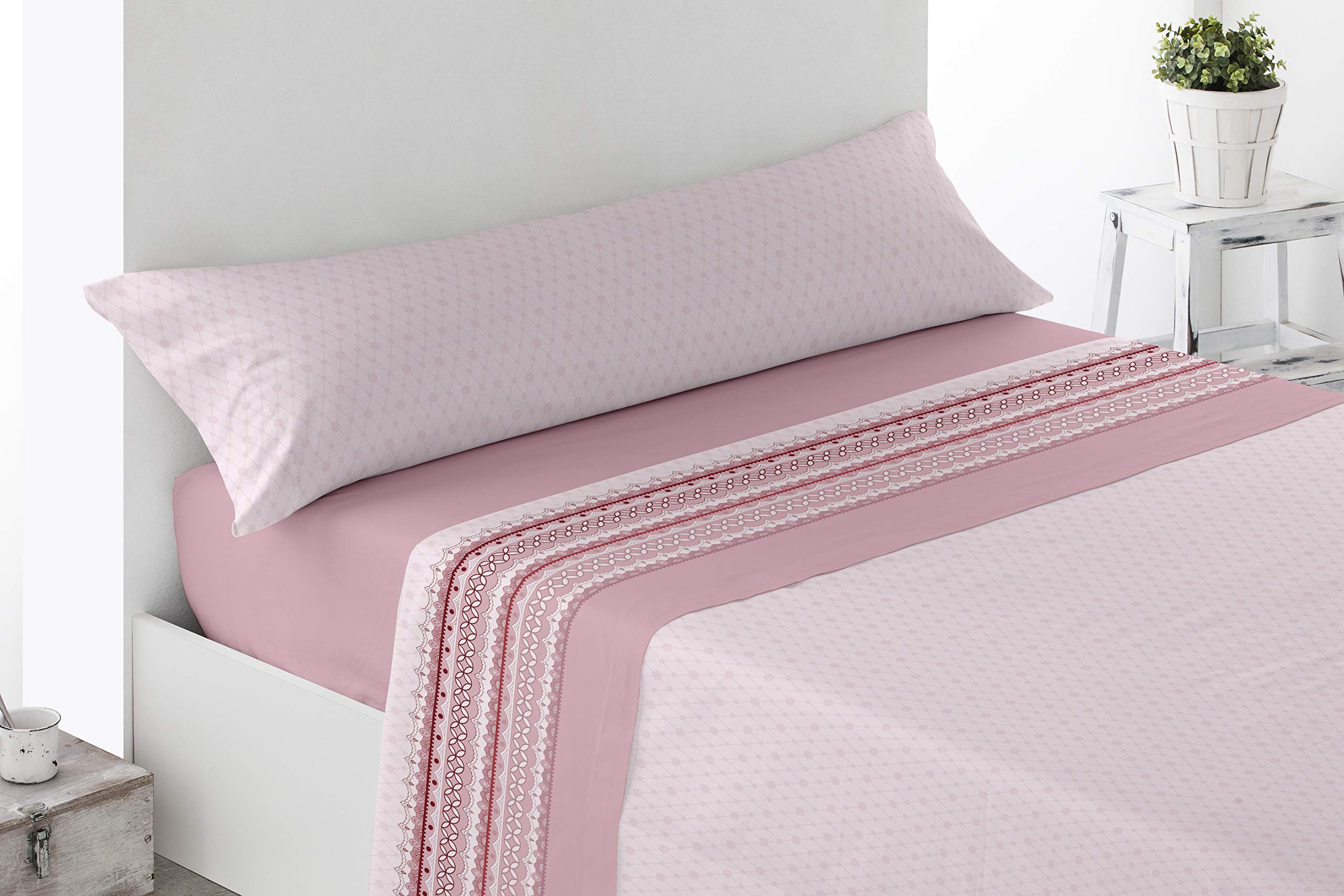 Miracle Home Estepa Bed Linen 150 x 200 cm Pink