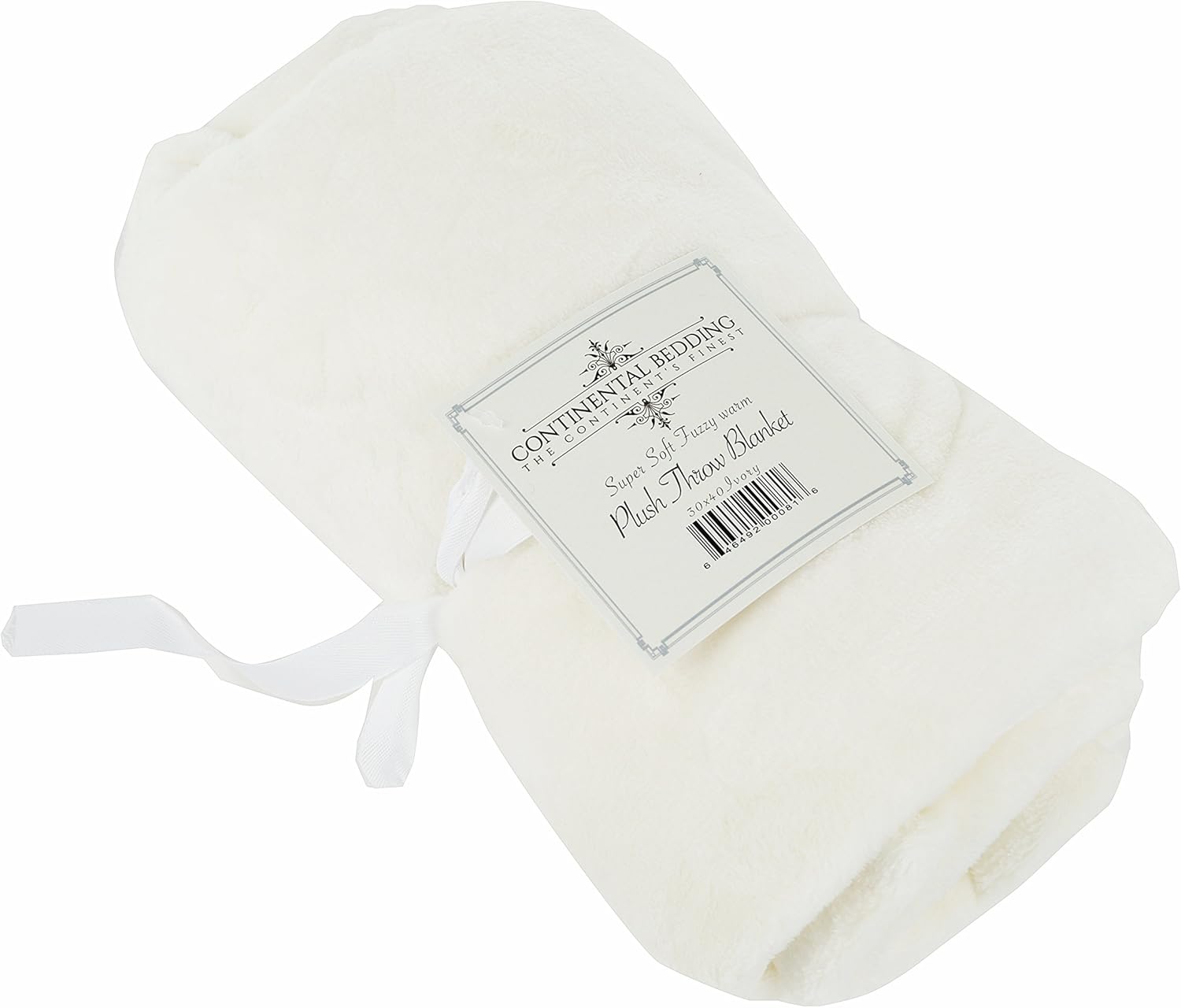 Continental Bedding Premium Quality Super Soft Plush Throw