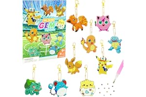 Nardoll Diamond Painting Kits for Kids - Arts and Crafts for Kids Ages 8-12 - Make Your Own Easter Basket Stuffers GEM Keychains by Numbers DIY Art & Craft Gifts for Boys Girls Ages 3-5 4-6 6-8 10-12