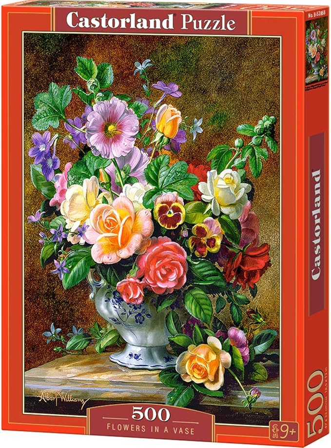 Jigsaw Puzzles for Adults Flowers in A VASE Easy Family