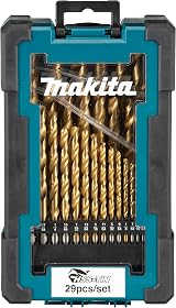 Makita D-67527 19 Piece HSS Tin Metal Bit Set view 2