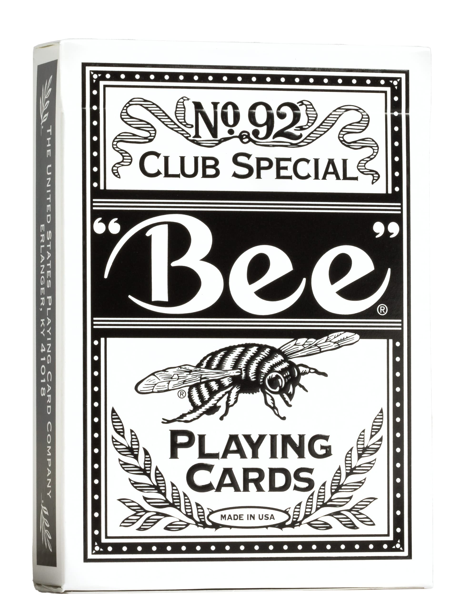 Photo 1 of Bee Signature Series Playing Cards Deck, 1 Deck of Black Playing Cards, Thin Crushed, Special Edition