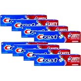Crest Fluoride Cavity Protection Toothpaste 8.2 Ounce Regular Paste, Bulk Toothpaste, Prevents Cavities Before They Start (8 Pack)