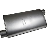 Walker Quiet-Flow SS 21548 Direct Fit Exhaust Muffler 2.5" Inlet (ID) 2.5" Outlet (ID) for Chrysler 300