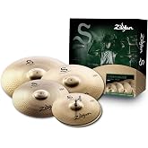Zildjian S Series Performer Cymbal Set, 14H/16-18C/20R | Complete Set for the Working Drummer, Consistent Voicing Across the Kit, Ideal for the Drum Set, Stage and Studio Ready