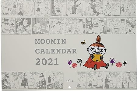 Amazon 日本ホールマーク ムーミン リトルミイ 21年 カレンダー 壁掛け 大 カレンダー 文房具 オフィス用品
