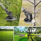 Conentool 24V Cordless Strimmer with 2 Batteries Foldable 15 Blades 2024 view 4