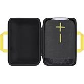 co2CREA Hard Case Compatible with Ultimate Ears UE EPICBOOM Portable Wireless Bluetooth Speaker, Black Case
