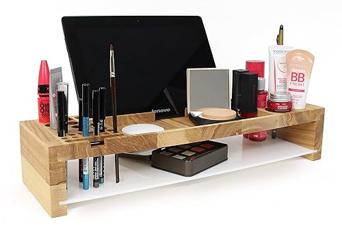 Makeup Organizer Makeup Brush Holder Brush Holder Makeup Storage Make Up Organizer Makeup Tray Makeup Brushes Makeup Vanity Makeup Amazon Ca Handmade