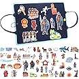 SmoothNovelty 4 Pack Felt Board Stories Set Flannel Felt Story Board Pieces for Storytelling(Bible Stories)