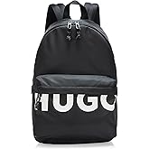 HUGO, Shaun Big Logo Day Backpack, Catfish Black, One Size