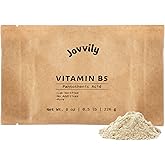 Jovvily Vitamin B5 - Pantothenic Acid - 8 oz - D-Calcium Pantothenate - Always Pure - No Fillers Or Additives
