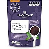 Navitas Organics Maqui Powder, 3 oz. Pouch, 17 Servings — Organic, Non-GMO, Freeze-Dried, Gluten-Free