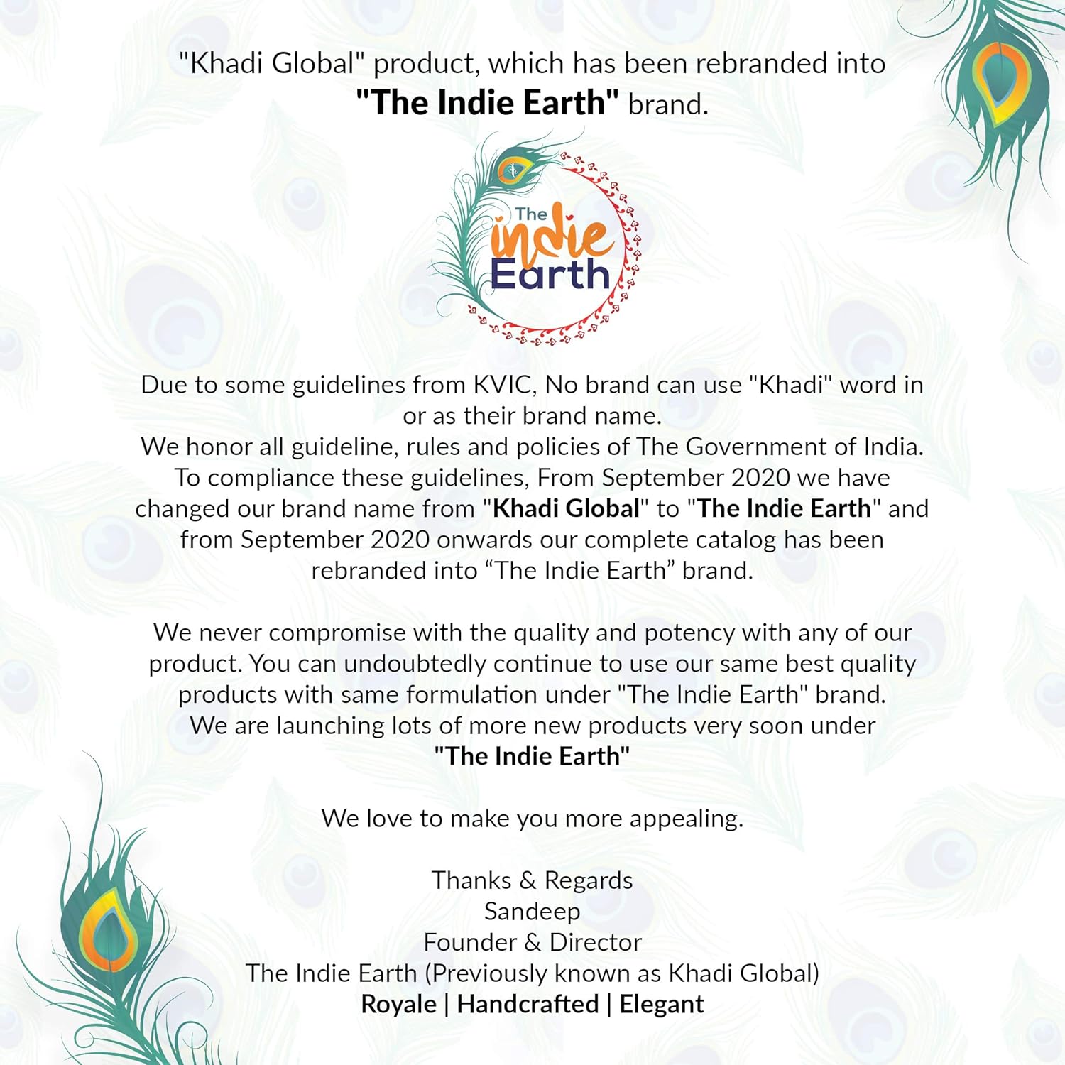 khadi global face serum