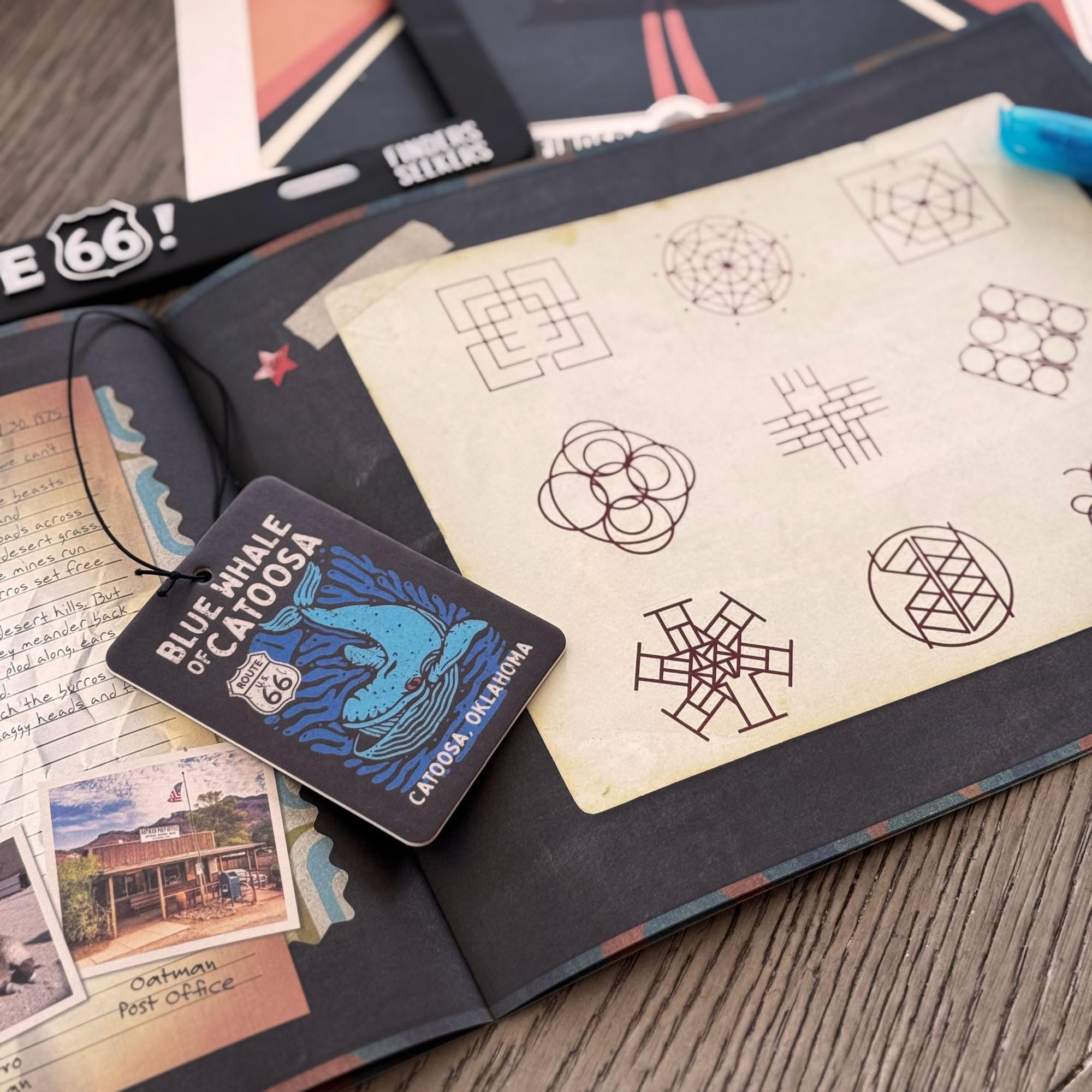 Finders Seekers Mystery Game | Route 66 Road to Riches – Be a Detective and Investigate an Unsolved case, Puzzle Game Like an Escape Room, for Date Night, Family Night or Solo.