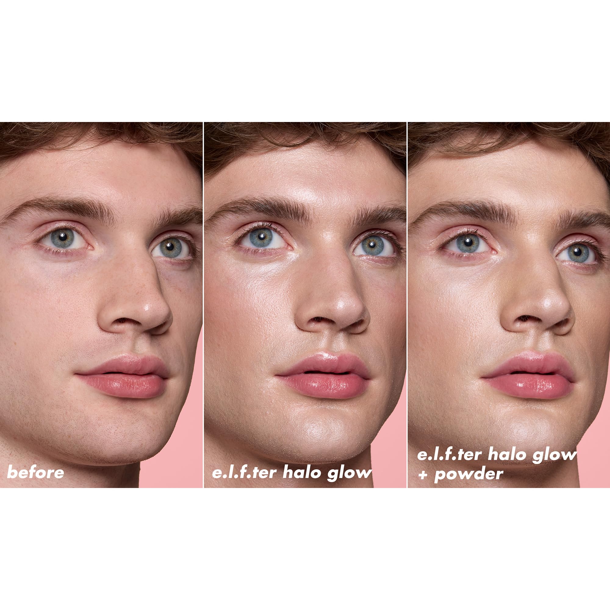 e.l.f. Halo Glow Powder Filter, Ultra-fine Finishing Powder, Smooths The Look of Pores & Fine Lines, Creates A Soft-Focus Glow, Vegan & Cruelty-Free, Fair Warm