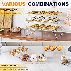 3 Tier Stackable Cooling Rack for Batch Cooling