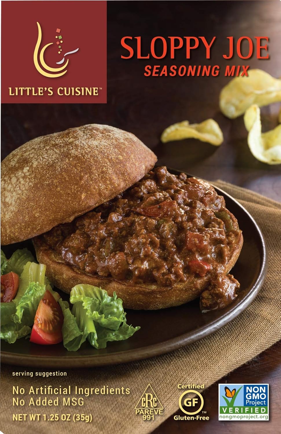 Little's Cuisine Sloppy Joe Seasoning Mix (Case of 4)
