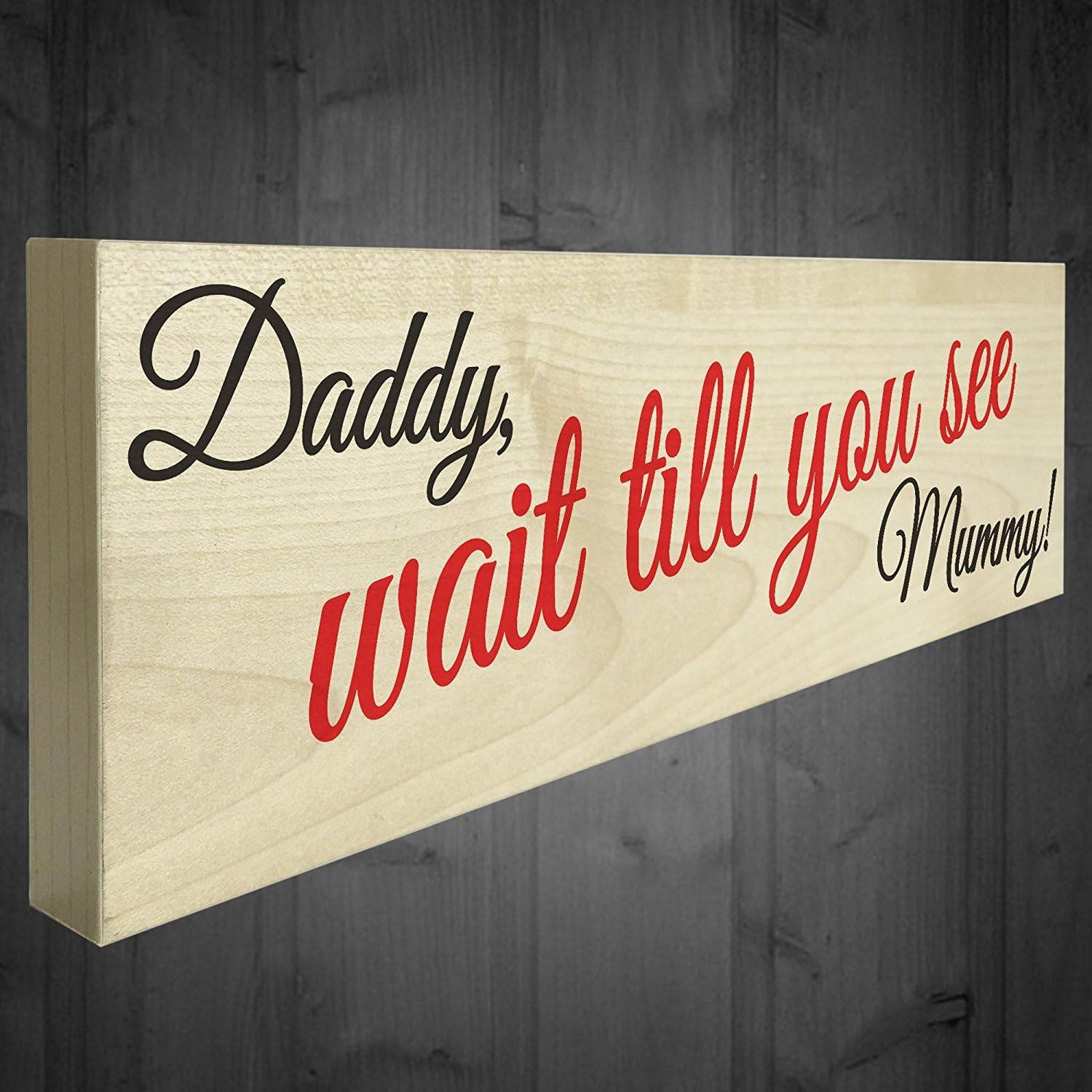 mummy and daddy plaques
