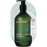 PUREBBLE Anti-Hair Loss, Hair Growth Shampoo Botanic Cellcare 500ml, 16.90 fl oz | Sulfate-Free, Paraben-Free and Color-Safe | pH Balancing | Scalp Friendly