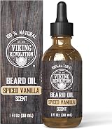 Viking Revolution Beard Oil All Natural Spiced Vanilla 30 ml with Argan & Jojoba