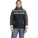 Spyder womens Ethos Hooded Puffy Ski Jacket