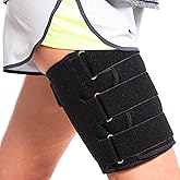 Sport Emblema Hamstring Compression Sleeve Recovery Support – Non-Slip Groin Wrap for Adductor, Quad Strain, Pulled Hamstring - Thigh Brace for Men and Women